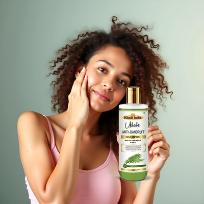 Utkrisht Khadi Anti-Dandruff Shampoo for Healthy Scalp You Can Feel(200 ml)