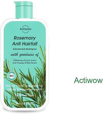 ACTIWOW Rosemary Anti Hair Fall Shampoo For Preventing Premature Hair Fall(300 ml)