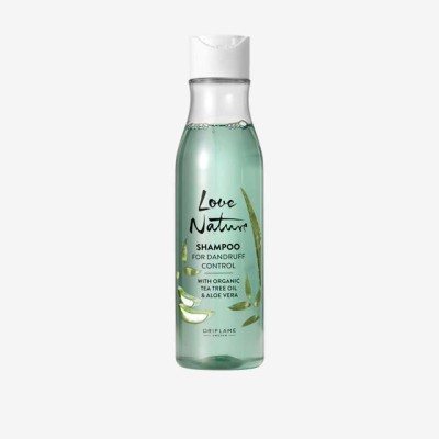 Oriflame Sweden Love Nature Shampoo For Dandruff Control with Organic Tea Tree Oil & Aloe Vera(250 ml)