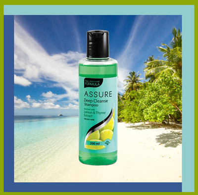 ASSURE Deep Cleanse Shampoo Enriched With Lemon & Thyme Extracts(200 ml)