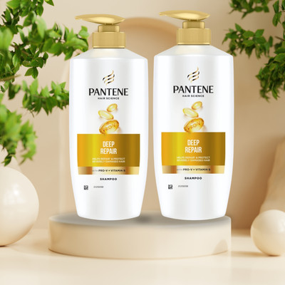 PANTENE Hair Science Deep Repair Shampoo with Vitamin B 12(650 ml)
