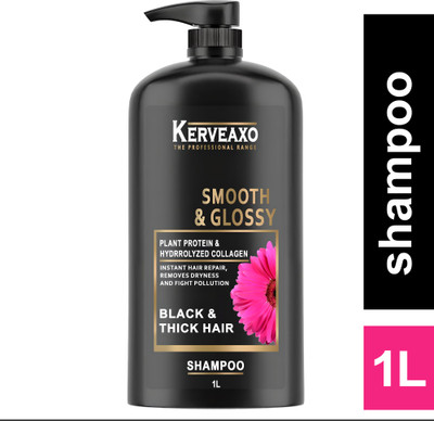 kerveaxo Soft & Smooth shampoo for for Shiny & Bouncy Hair(1000 ml)