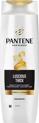 PANTENE Hair Science Luscious Thick Shampoo with Vitamin C(340 ml)