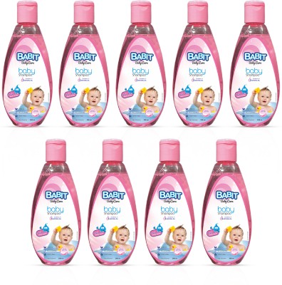 Babit Baby Shampoo Tears free Gentle Care 100ml Pack of 9(900 ml)