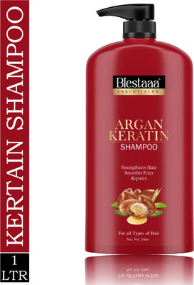 blestaaa essentialss Keratin Smooth Shampoo for A Frizz Control FOR WOMEN..(1 L)