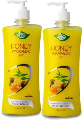 MEGHDOOT Honey Ayurvedic Shampoo 200ml (Pack of 2)(400 ml)