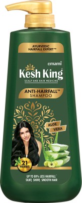 Kesh King Ayurvedic Anti-Hairfall Shampoo | Enriched with Aloe & 21 Ayurvedic herbs(600 ml)