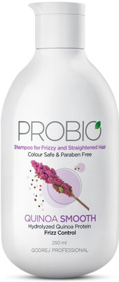 Godrej Professional Probio Quinoa Smooth Shampoo (250ml) | For Frizzy Hair(250 ml)