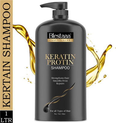 blestaaa essentialss Keratin Smooth Shin And Shampoo For Men And Women.(1 L)