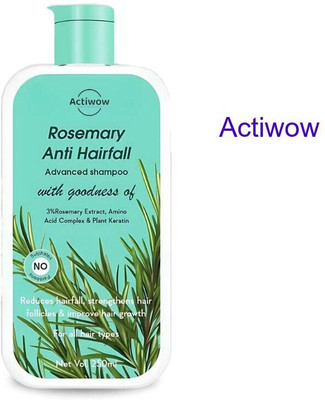 ACTIWOW Rosemary Shampoo For Restoring Healthy Hair Growth Cycle(300 ml)