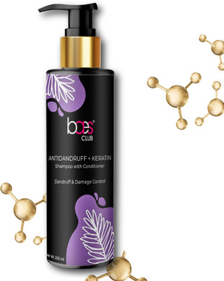 baes club Shampoo with Conditioner - Antidandruff + Keratin(200 ml)