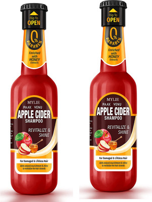Mylie Paak Venu Apple Cider Shampoo 180 x 2PC(360 ml)
