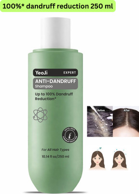 YeoJi Anti-Dandruff Shampoo with Zinc Formula | 100% Dandruff Reduction(250 ml)