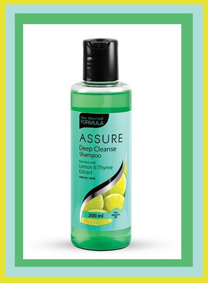 ASSURE Deep Cleanse Shampoo Enriched With Lemon & Thyme Extracts___(200 ml)