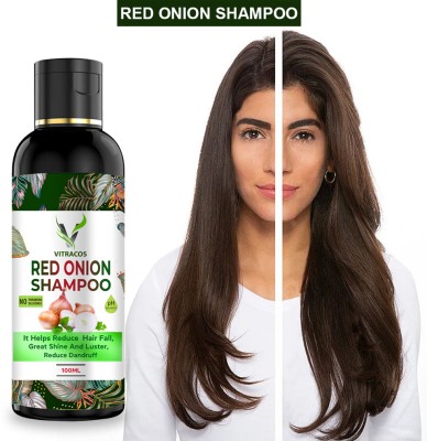VITRACOS Red Onion Shampoo for Hydrated, Soft Hair (PACK OF 1)(100 ml)