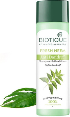 BIOTIQUE FRESH NEEM Anti Dandruff Shampoo & Conditioner 190ml(190 ml)