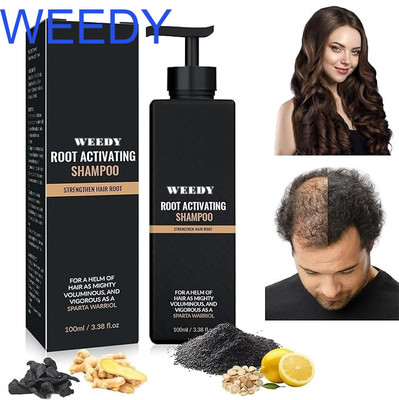 WEEDY Root Activator Shampoo for Thicker Hair Roots(100 ml)