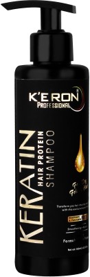 K'ERON PROFESSIONAL Smoothing + Keratin Sulphate Free Shampoo Set of 1(300 ml)