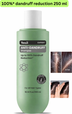YeoJi Anti-Dandruff Shampoo | Clinically Tested 100% Dandruff Reduction(250 ml)