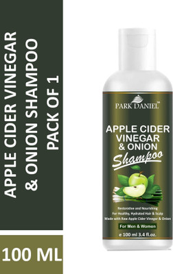 PARK DANIEL Apple Cider Vinegar with Red Onion Extract Shampoo with 20 Benefits(100 ml)(100 ml)