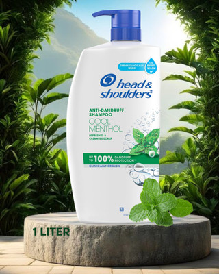 Head and Shoulders Cool Menthol Anti Dandruff Shampoo 1L(1 L)