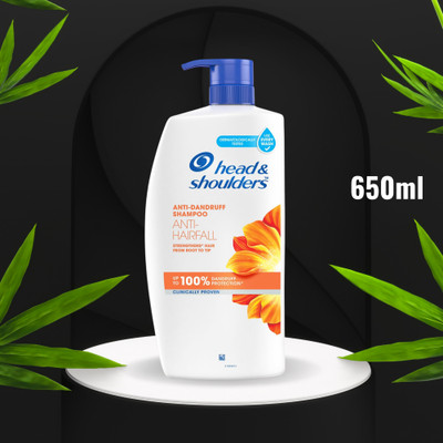 Head and Shoulders Anti- Hairfall Shampoo for Womens & Mens(650 ml)