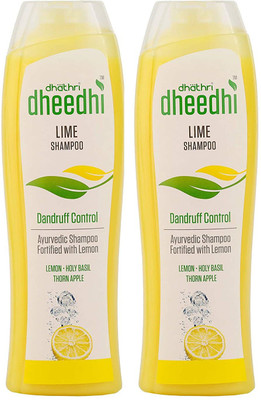 Dhathri Dheedhi Lime Shampoo | Best Lemon Shampoo (Pack of 2)250ml(250 ml)