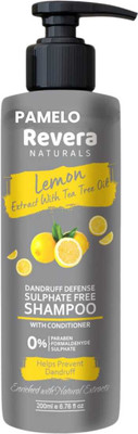 pamelo REVERA NATURAL SHAMPOO LEMON WITH TEA TREE OIL EXTRACT FOR HAIR CARE(200 ml)