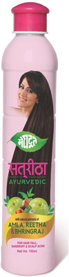 MEGHDOOT Ayurvedic Satreetha Shampoo for Dandruff and Scalp Acne(150 ml)