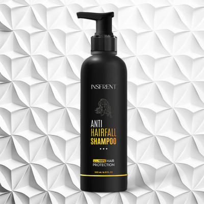 insfrent Anti Hairfall Shampoo With Dandruff Control Formula(500 ml)