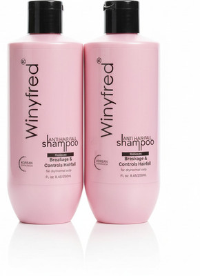 Winyfred Anti hair fall shampoo for Men and women korian formulation Pack of2(500 ml)