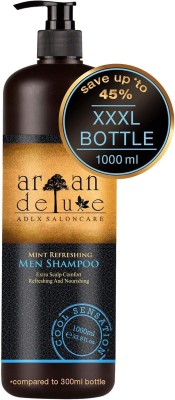 Argan Deluxe Mint Refreshing Shampoo 1000ml(1000 ml)