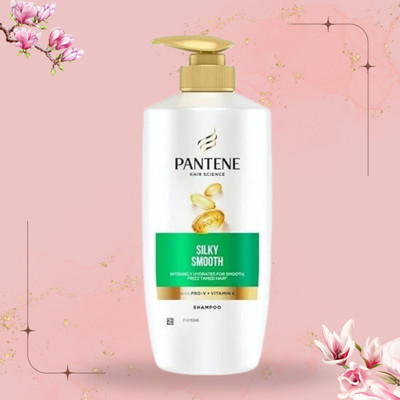 PANTENE Hair Science Silky Smooth Shampoo with Vitamin E (650 ml) 003(650 ml)