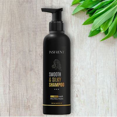 insfrent Smooth and Silky, Hair Smoothening Shampoo For Professional Use (2 in 1)(500 ml)