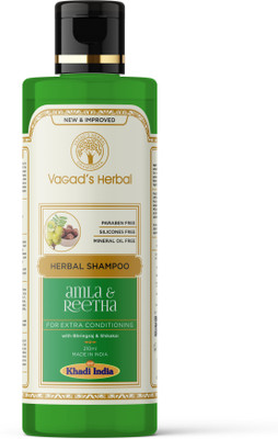vagad's khadi Herbal Amla Reetha Shampoo(210 ml)