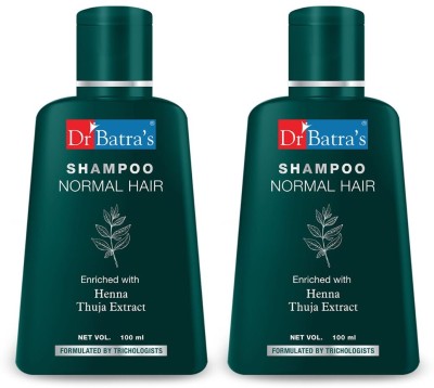 Dr Batra's Enriched Henna Normal Shampoo(Pack of 2)(100 ml)