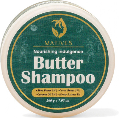 MATIVES BUTTER SHAMPOO FOR DAMAGE, FREZY, DULL HAIR(200 ml)