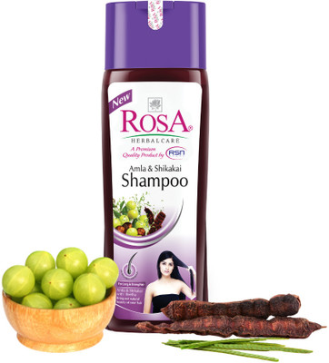 ROSA Amla & Shikakai Shampoo with Reetha I Dandruff & Hair Fall I Pack 2-100 ml Each(100 ml)