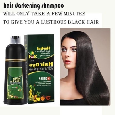 LACASA BEAUTY CARE Natural 10 Mins Herbal Hair Darkening Shampoo(500 ml)