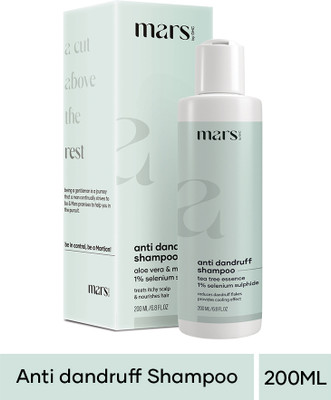 mars by GHC Anti-Dandruff Shampoo, Provides Cooling Effect & Reduces Dandruff Flakes(200 ml)