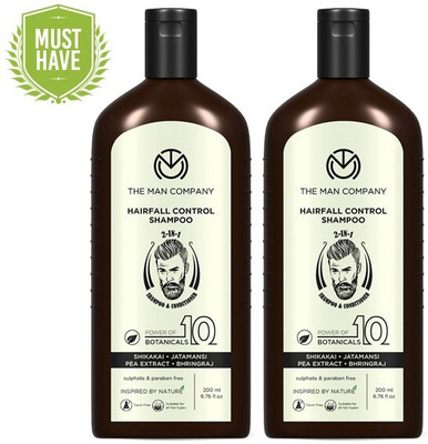 THE MAN COMPANY Hairfall Control 2-in-1 Shampoo & Conditioner for Men(400 ml)