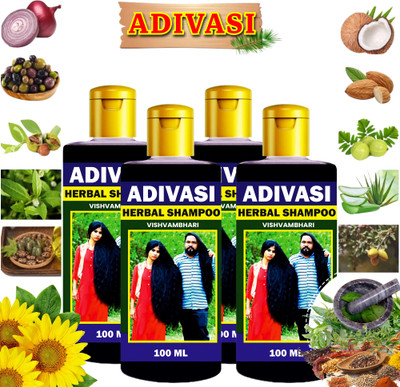 Vishvambhari Adivasi Dandruff Control Hair Shampoo with Virgin Coconut & Amla(400 ml)