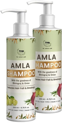 TNW - The Natural Wash Set of 2 Amla Shampoo | Boosts Hair Growth & Anti-Hair Fall |(400 ml)