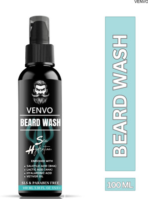 venvo Ocean Men Beard Wash Beard Wash Beard Refresh Care Wash(100 ml)