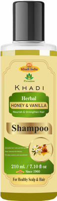 Premium Khadi Natural Honey Vanilla Shampoo(210 ml)