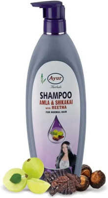 AYUR HERBALS Amla & Shikakai With Reetha(500 ml)