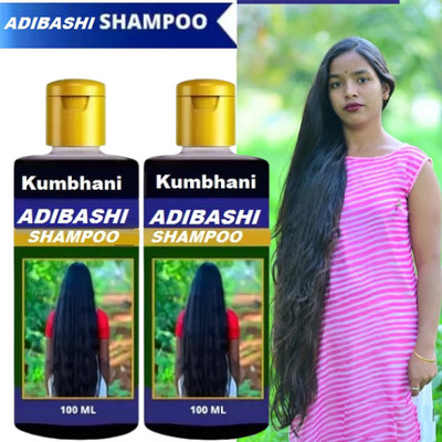 Kumbhani Adibashi Daily Use Shampoo For All Hair Types(200 ml)