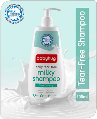 babyhug Protein Formula Daily Tear Free Shampoo,(400 ml)