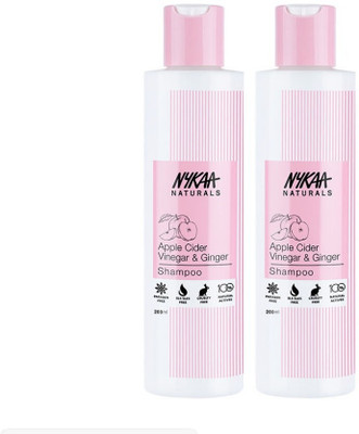 NYKAA APPLE VINEGAR SHAMPOO PACK OF 2(200 ml)