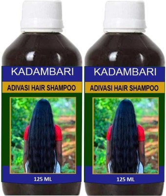 Donnara Organics Kadambari Adivasi Hair Shampoo for Increase Hair (125ml) Pack of 2(250 ml)